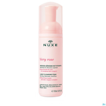 Nuxe very rose mousse aerienne nettoyante fl 150ml