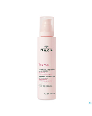 Nuxe very rose lait demaq. onctueux fl pompe 200ml