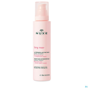 Nuxe very rose lait demaq. onctueux fl pompe 200ml