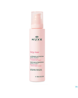 Nuxe very rose lait demaq. onctueux fl pompe 200ml