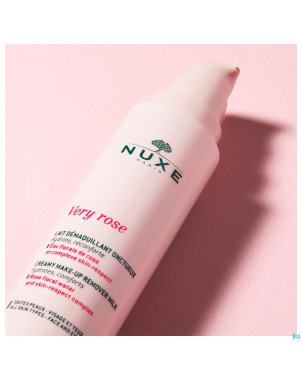 Nuxe very rose lait demaq. onctueux fl pompe 200ml