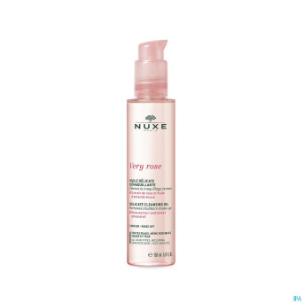 Nuxe very rose huile delicate demaquillante 150ml