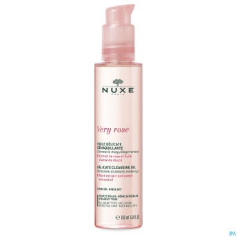 Nuxe very rose huile delicate demaquillante 150ml