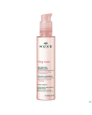 Nuxe very rose huile delicate demaquillante 150ml