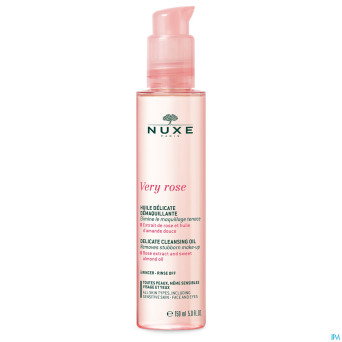 Nuxe very rose huile delicate demaquillante 150ml