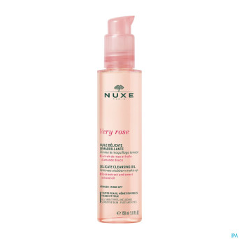 Nuxe very rose huile delicate demaquillante 150ml