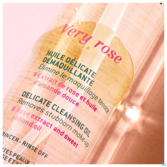 Nuxe very rose huile delicate demaquillante 150ml