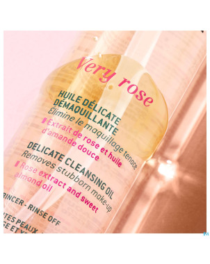 Nuxe very rose huile delicate demaquillante 150ml