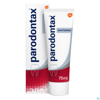 Parodontax whitening dentifrice tube 75ml    nf