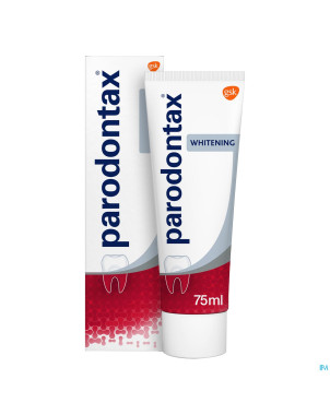 Parodontax whitening dentifrice tube 75ml    nf