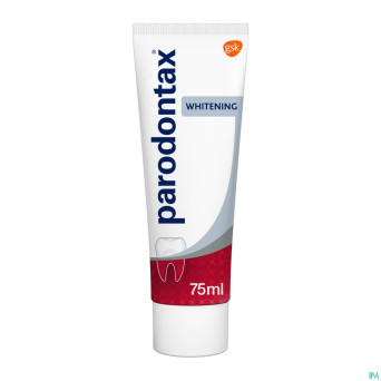 Parodontax whitening dentifrice tube 75ml    nf