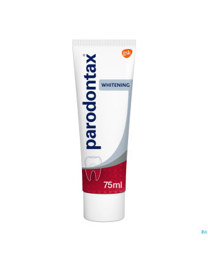 Parodontax whitening dentifrice tube 75ml    nf