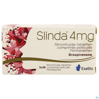 Slinda 4mg    comp pell  3 x 28