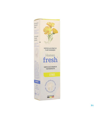 Homeofresh dentifrice citron tube 75ml