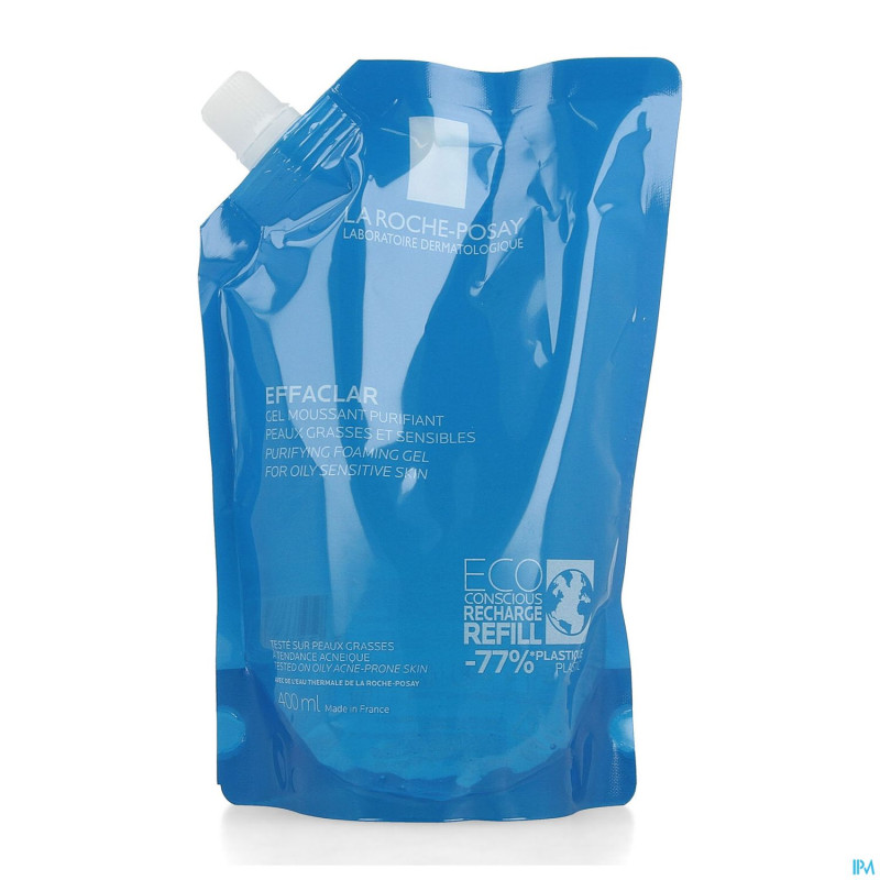 Lrp effaclar gel moussant recharge    400ml