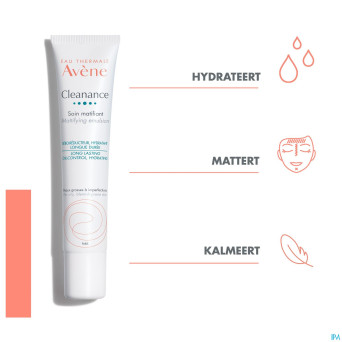 Avene cleanance soin matifiant 40ml