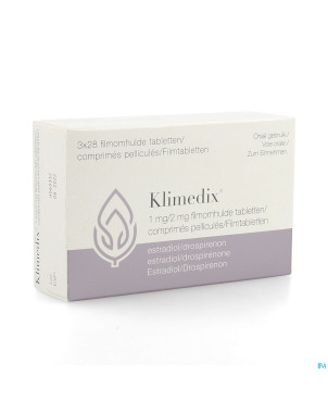 Klimedix 1mg/2mg comp pell  3 x 28