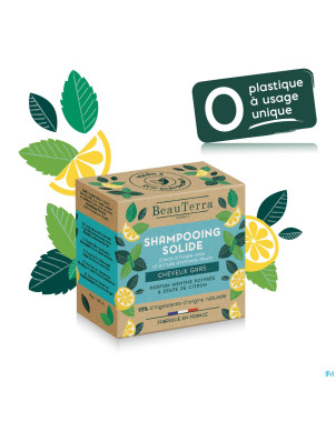 Beauterra sh solide cheveux gras    75g