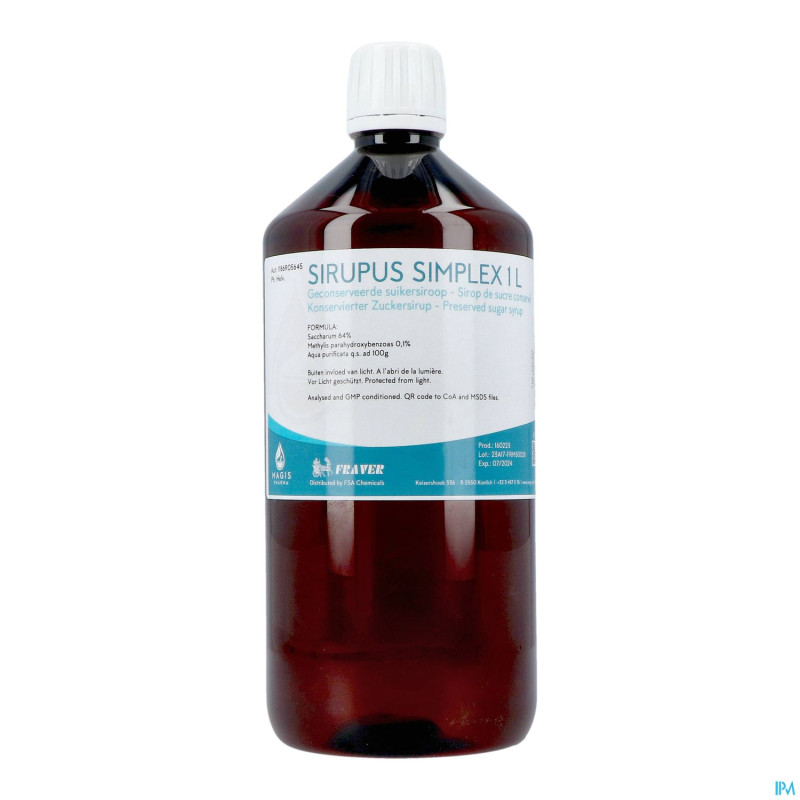 Sirop simple conserve    1l magis