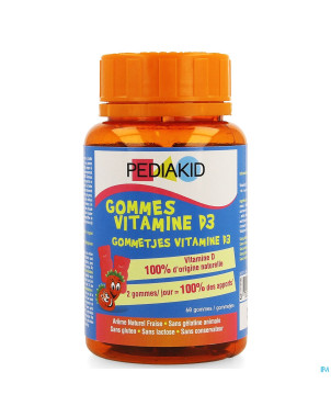 Pediakid vitamines d3 gommes 68