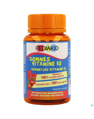 Pediakid vitamines d3 gommes 68