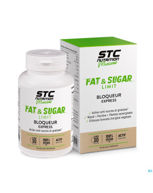 Stc nutrition fat & sugar limit caps 90