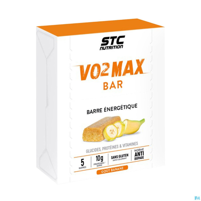 Stc nutrition vo2 max bar banane 5x45g