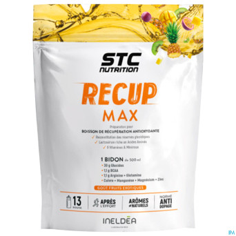 Stc nutrition recup max exotic fruit 525g