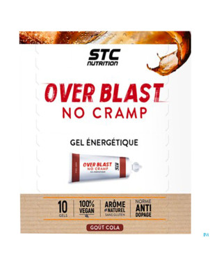 Stc nutrition overblast no cramp cola 10x25ml