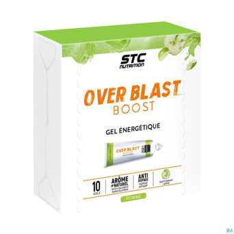 Stc nutrition overblast boost pomme 10x25ml