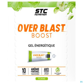 Stc nutrition overblast boost pomme 10x25ml