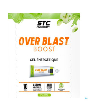 Stc nutrition overblast boost pomme 10x25ml