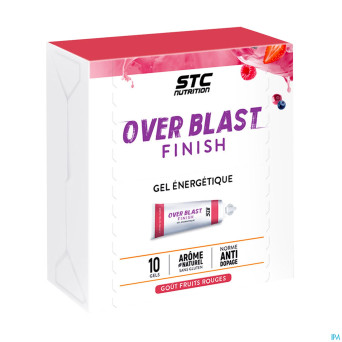 Stc nutrition overblast finish red fruit 10x25ml