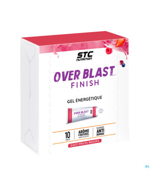 Stc nutrition overblast finish red fruit 10x25ml