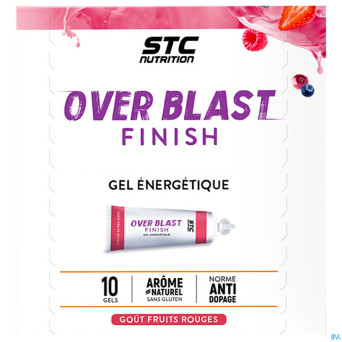 Stc nutrition overblast finish red fruit 10x25ml