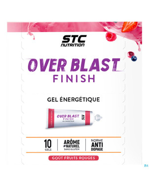Stc nutrition overblast finish red fruit 10x25ml