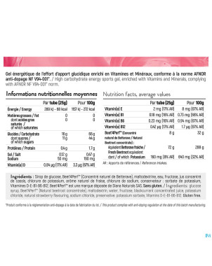 Stc nutrition overblast finish red fruit 10x25ml