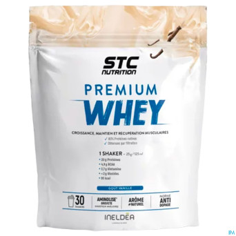 Stc nutrition premium whey vanilla 750g