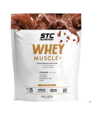 Stc nutrition whey muscle+ chocolate 750g