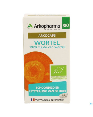 Arkogelules carotte bio caps 45 nf