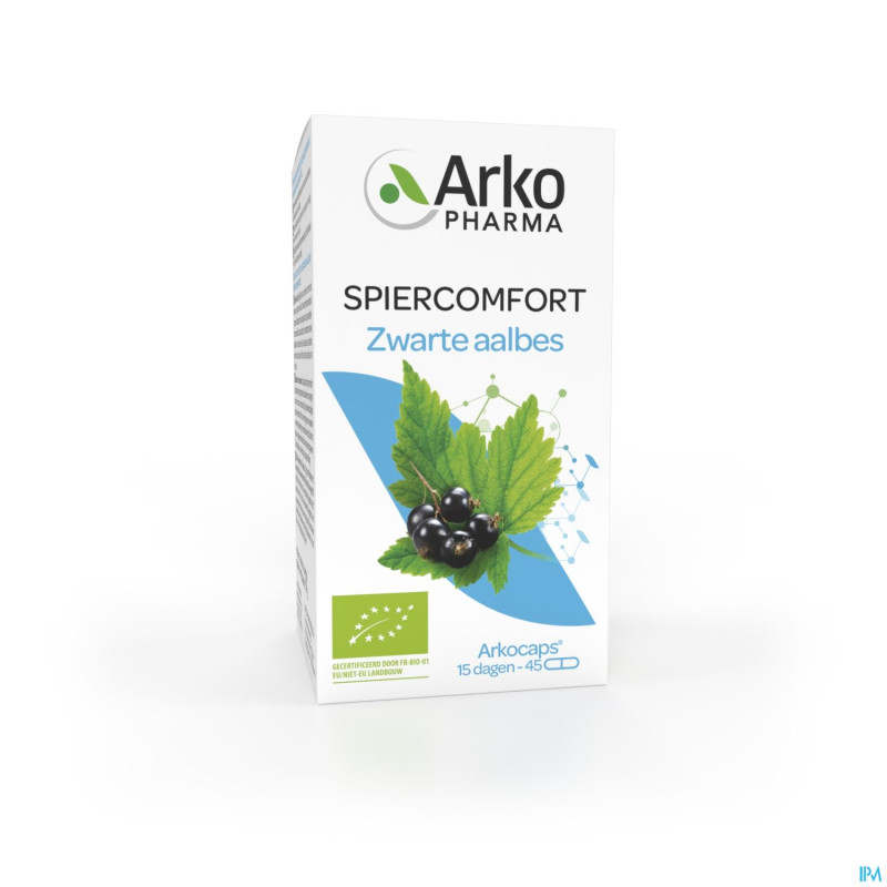 Arkogelules cassis bio caps 45 nf