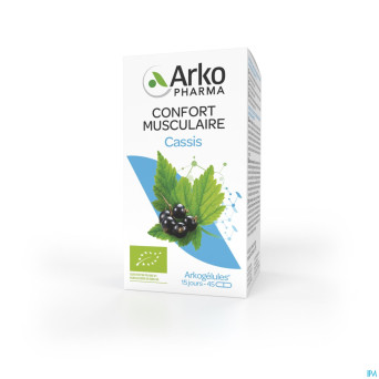 Arkogelules cassis bio caps 45 nf