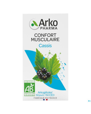 Arkogelules cassis bio caps 45 nf