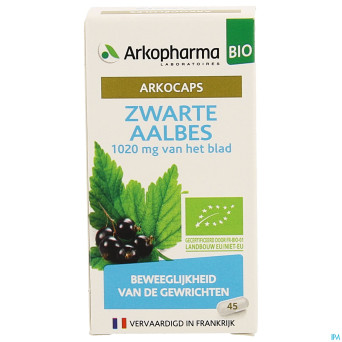 Arkogelules cassis bio caps 45 nf