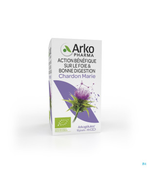 Arkogelules chardon marie bio caps 45 nf