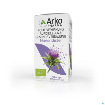 Arkogelules chardon marie bio caps 45 nf
