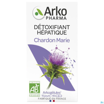 Arkogelules chardon marie bio caps 45 nf