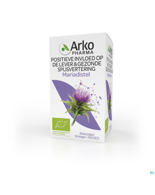 Arkogelules chardon marie bio caps 150 nf