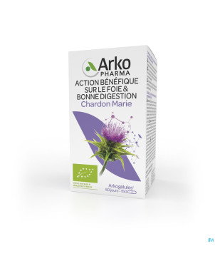 Arkogelules chardon marie bio caps 150 nf
