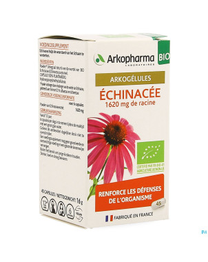 Arkogelules echinacee bio caps 45 nf